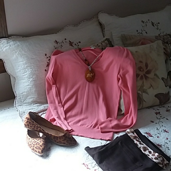 J. Crew Tops - 🐅J. Crew soft cotton V neck sweater